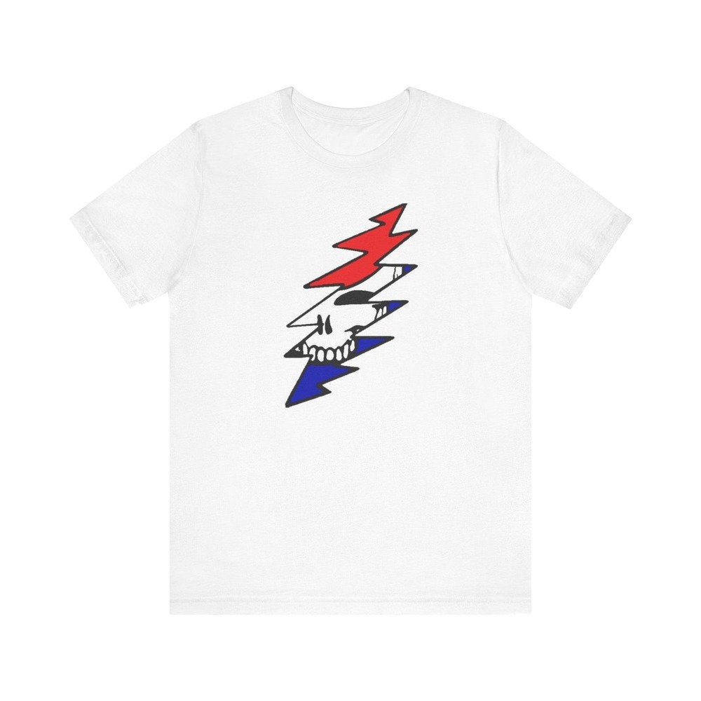 Grateful Dead Steal Your Face White Shirt